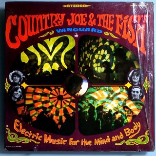 Country Joe & Fish Electric Music For Mind & Body Rare Orig 