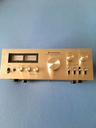 Vintage Kenwood Ka - 5700 Stereo Amplifier / Amp In