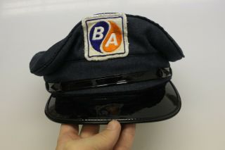 Vintage British American Oil Gulf Colors Gas Service Station Attendant Hat Ba
