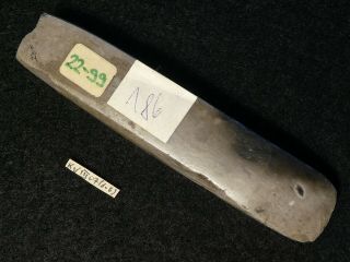5200y.  O: Great Chisel 92mms Danish Stone Age Neolithic Flint Funnel Beaker Cult