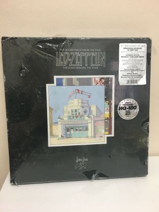 Led Zeppelin 4 X Vinyl Deluxe Box Set.  The Song Remains The Same Soundtrack.