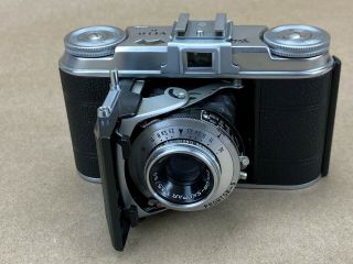 Voigtlander Vito Ii Vintage Camera W/ Color Skopar Voigtlander Lens & Flash Shoe