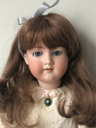 Antique German Armand Marseille 23” Floradora Doll Bisque Head Drgm 246 A 7 M