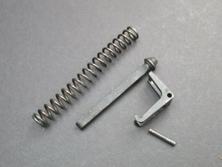 S/42 1936 German pre - WWII Luger Mauser P08 recoil main spring guide P38 2