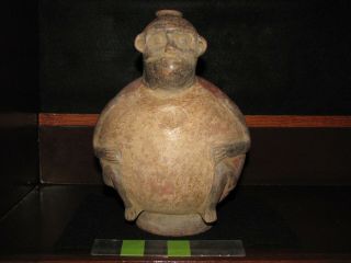 Pre Columbian,  Pottery,  Costa Rican,  Nicoya,  Monkey Vessel,  300 600