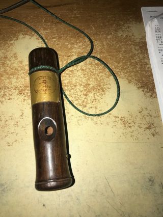 Vintage Iverson Pintail Whistle