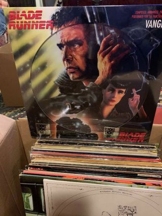 Blade Runner Rare Picture Disc Vinyl Lp (wb 0190295870935) Rsd 2017 Vangelis