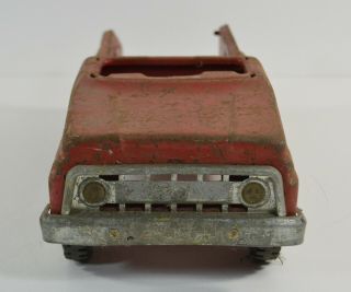 Vintage 1960 ' s Tonka Pressed Steel Red Ford Stepside Pickup Truck PARTS RESTORE 2