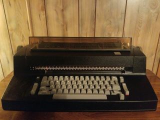 Vintage Ibm Selectric Ii (2) Correcting Typewriter Black
