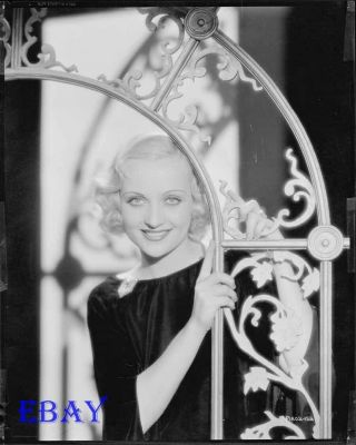 A Young Carole Lombard Vintage 8x10 Negative