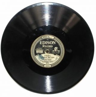 Tennessee Happy Boys: It Must Be Love / Sad - 51639 Edison Diamond Disc Record 2