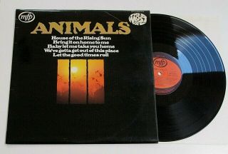 The Most Of The Animals Lp Ex,  Vinyl Best Of Greatest Hits Album Laminated