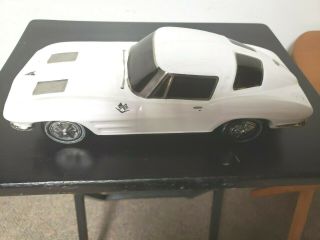1963 Split Window White Corvette Decanter
