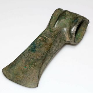 Romano Celtic - Large Size Bronze Ax - Circa 100 Bc - Ad