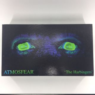 Mattel Atmosfear The Harbingers VHS Tape Horror Board Game Vintage 1995 E3A 3