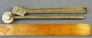 Vintage Imperial Brass Mfg.  Co.  " Hand Bender " For 1/4 " Od Tubing - Chicago