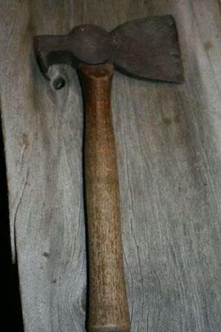 Vintage Carpenters Hatchet,  Axe,  Hammer Nail Puller,  Claw Wedge.