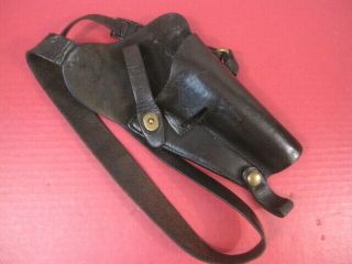 Wwii Us Era M3 Leather Shoulder Holster For Colt M1911.  45acp Pistol -