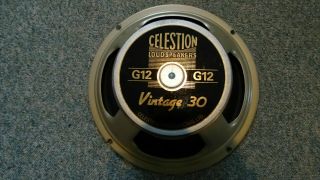 12 " V30 Celestion G12 Vintage 30 Guitar Speaker,  8 Ohm 60 Watts