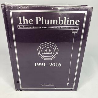 The Plumbline 1991 - 2016 [hardcover] The Scottish Rite Research Society