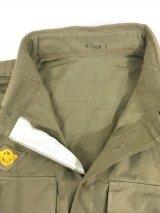 WWII 1940s USMC Wool Uniform Shirt M Marines WW2 with ruptured duck A8 3