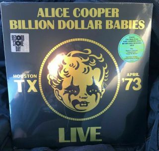 Alice Cooper Billion Dollar Live Black Friday Rsd 2019 Store Day Vinyl Record Lp