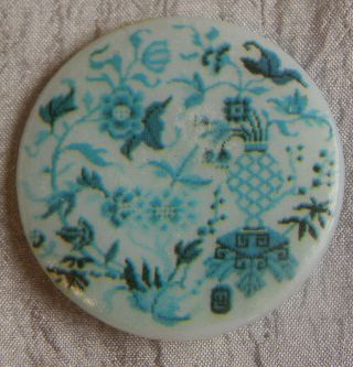Antique Lacquered Mother Of Pearl Button Flowers Xtr Lrge 423 - A