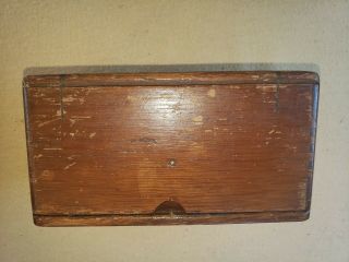 Antique 1889 Singer Treadle Sewing Machine Wood Puzzle Box W/ Attachments