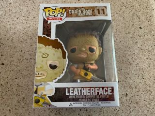 Texas Chainsaw Massacre Leatherface Funko Pop With Soft Plastic Protector
