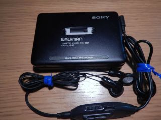 Sony Walkman Wm - Ex999 Cassette Player Vintage