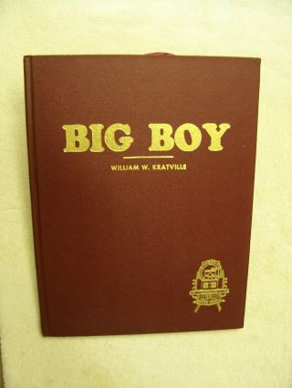 Vintage 1963 Big Boy Train Locomotive Book By William Kratville