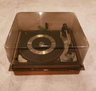 Dual 1009 Turntable Vintage 4 - Speed Turntable With Dust Cover