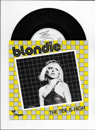 Blondie The Tide Is High Rare Single From Netherlands,  Diff Pic Cover