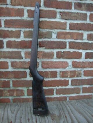 Ww2 Underwood Manufactured M1 Carbine Stock Cross Cannon Mu Marked Cartouched
