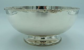 Vintage Solid Silver Medium Sized Bowl 800 Grade - A1