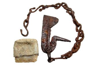 Top Preserved Ancient Multi Functional Fire Starter Set With Chain,