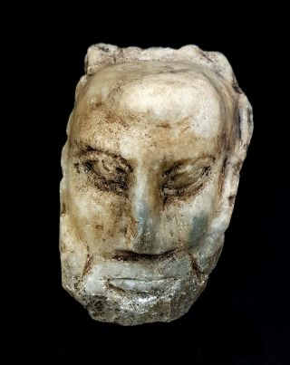 Roman Bust Sculpture Greek Museum Statue Marble Caesar God Ancient Antique Head