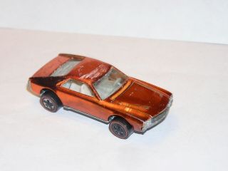 1969 Hot Wheels Redline Custom Amx Shiny Orange Yr2 Starter/filler/project