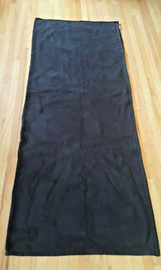 Columbine Cody Cotton Acrylic Blanket Black Heavy Weight Twin 66x92 " (21)