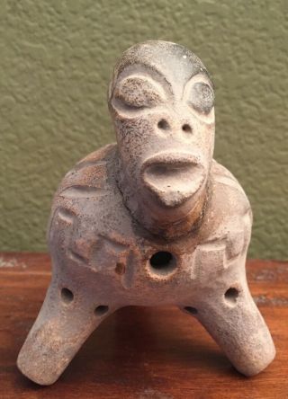 Unique Pre - Columbian Clay " Ufo And Alien " Images,  Lake Cuitzeo,  Mexico