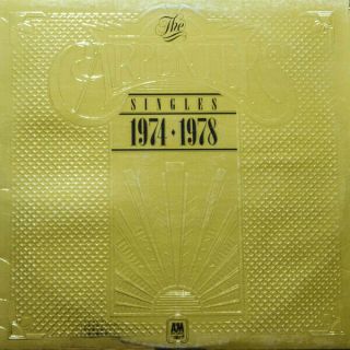 The Carpenters ‎– The Singles 1974 - 1978 Vinyl 12 " Lp Amlt 19748 Uk 1978