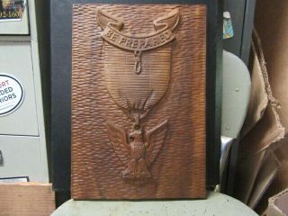 Tenderfoot To Eagle,  Engraved Wooden Rank Plaques,  9 By 13 Th1