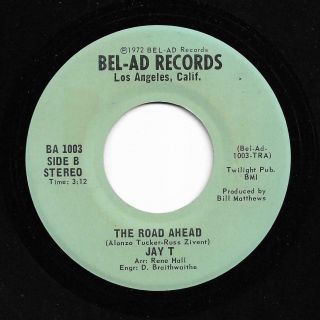 Crossover Soul 45 Jay T The Road Ahead/i Need You So Bel - Ad
