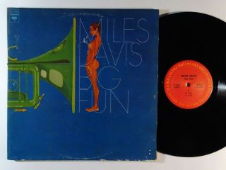Miles Davis Big Fun 2xlp On Columbia Vg,  /nm