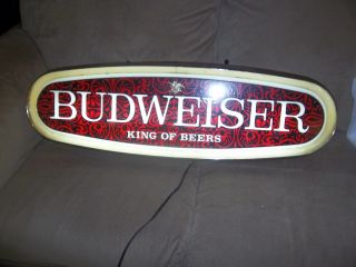 Vintage Budweiser 2 Sided Light Up Sign