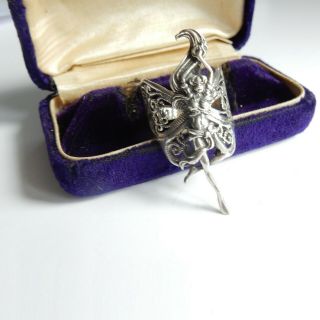 Vintage Filigree Magic Fairy Ring Sterling Silver Ring
