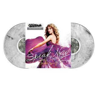 Taylor Swift - Speak Now Vinyl 2xlp Clear Smoke Rsd 