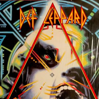 Vtg 1987 Def Leppard Album Hysteria 1st Press Vinyl Record Lp Cond