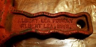 Vintage Albert Lea MN Foundry Steel & Roller Chain Detacher Tool CD - 58,  Tractor 2