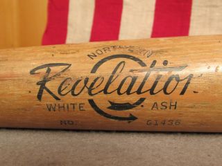 Vintage Revelation Wood Baseball Bat Major League Model Ted Williams Type 35 "